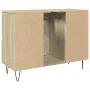 Badezimmerschrank aus Sonoma-Eichen-Ingenieurholz 80x33x60 cm. von , Badezimmermöbel - Ref: Foro24-849683, Preis: 91,46 €, Ra...