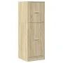Armario botiquín madera de ingeniería roble Sonoma 40x41x118 c by , Lockers and storage cabinets - Ref: Foro24-855198, Price:...