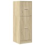 Armario botiquín madera de ingeniería roble Sonoma 40x41x118 c by , Lockers and storage cabinets - Ref: Foro24-855198, Price:...