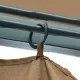 Cenador con cortina gris taupe aluminio 300x300 cm de vidaXL, Carpas y cenadores - Ref: Foro24-313893, Precio: 475,00 €, Desc...