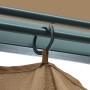 Pavillon mit grauem taupe Aluminiumvorhang 300x300 cm von vidaXL, Zelte und Pavillons - Ref: Foro24-313893, Preis: 470,80 €, ...