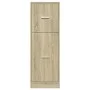 Armario botiquín madera de ingeniería roble Sonoma 40x41x118 c by , Lockers and storage cabinets - Ref: Foro24-855198, Price:...