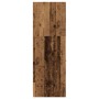 Armario botiquín madera de ingeniería envejecido 40x41x118 cm by , Lockers and storage cabinets - Ref: Foro24-855203, Price: ...