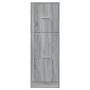 Medizinschrank aus grauer Sonoma-Ingenieurholz 40x41x118 cm. von , Schließfächer und Lagerschränke - Ref: Foro24-855201, Prei...