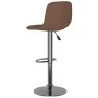 Kitchen stools 2 units brown fabric by , Kitchen stools - Ref: Foro24-333948, Price: 122,42 €, Discount: %