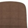 Kitchen stools 2 units brown fabric by , Kitchen stools - Ref: Foro24-333948, Price: 122,42 €, Discount: %