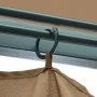 Cenador con cortina gris taupe aluminio 400x300 cm de vidaXL, Carpas y cenadores - Ref: Foro24-313894, Precio: 483,69 €, Desc...