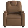 Sillón reclinable de masaje eléctrico tela marrón de , Sillones - Ref: Foro24-3204360, Precio: 261,78 €, Descuento: %