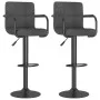 Küchenhocker 2 Stück dunkelgraues Stoff von , Küchenhocker - Ref: Foro24-334636, Preis: 154,42 €, Rabatt: %