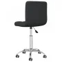 Drehbarer Bürostuhl aus schwarzem Stoff von , Bürostühle - Ref: Foro24-334319, Preis: 88,11 €, Rabatt: %