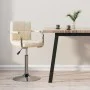 Cream-colored fabric kitchen stool by , Kitchen stools - Ref: Foro24-334545, Price: 80,53 €, Discount: %