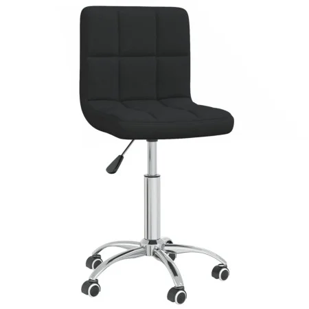 Drehbarer Esszimmerstuhl aus schwarzem Stoff von , Essstühle - Ref: Foro24-3087537, Preis: 87,92 €, Rabatt: %