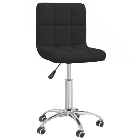 Silla de comedor giratoria tela negro de , Sillas de comedor - Ref: Foro24-3087537, Precio: 89,06 €, Descuento: %