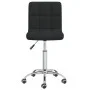 Drehbarer Esszimmerstuhl aus schwarzem Stoff von , Essstühle - Ref: Foro24-3087537, Preis: 87,92 €, Rabatt: %