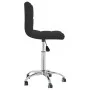 Drehbarer Esszimmerstuhl aus schwarzem Stoff von , Essstühle - Ref: Foro24-3087537, Preis: 87,92 €, Rabatt: %