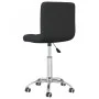 Drehbarer Esszimmerstuhl aus schwarzem Stoff von , Essstühle - Ref: Foro24-3087537, Preis: 87,92 €, Rabatt: %