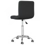 Silla de comedor giratoria tela negro de , Sillas de comedor - Ref: Foro24-3087537, Precio: 89,06 €, Descuento: %