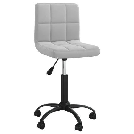 Drehbarer Esszimmerstuhl aus hellgrauem Samt von , Essstühle - Ref: Foro24-3087596, Preis: 83,51 €, Rabatt: %