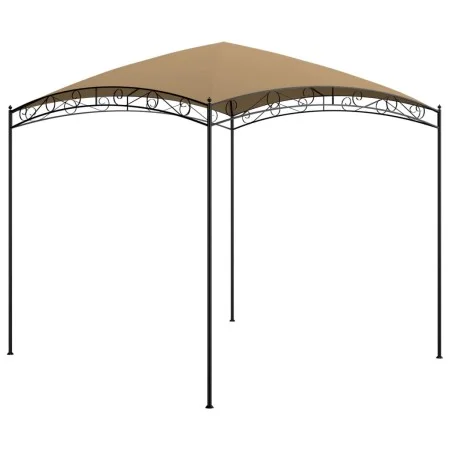 Taupe gray gazebo 3x3x2.65 m 180 g/m² by vidaXL, Tents and gazebos - Ref: Foro24-313907, Price: 153,94 €, Discount: %