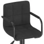 Kitchen stools 2 units black fabric by , Kitchen stools - Ref: Foro24-334641, Price: 155,19 €, Discount: %