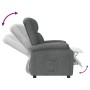 Dark gray fabric recliner by , Armchairs - Ref: Foro24-340182, Price: 225,04 €, Discount: %