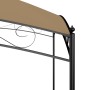 Cenador gris taupé 3x3x2,65 m 180 g/m² de vidaXL, Carpas y cenadores - Ref: Foro24-313907, Precio: 156,10 €, Descuento: %