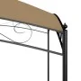 Taupe gray gazebo 3x3x2.65 m 180 g/m² by vidaXL, Tents and gazebos - Ref: Foro24-313907, Price: 153,94 €, Discount: %