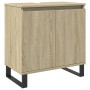 Badezimmerschrank aus Sonoma-Eiche-Engineered-Holz 58x33x60 cm. von , Badezimmermöbel - Ref: Foro24-849675, Preis: 53,14 €, R...