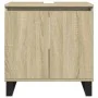 Armario de baño madera de ingeniería roble Sonoma 58x33x60 cm de , Muebles de baño - Ref: Foro24-849675, Precio: 52,34 €, Des...