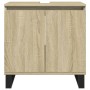 Badezimmerschrank aus Sonoma-Eiche-Engineered-Holz 58x33x60 cm. von , Badezimmermöbel - Ref: Foro24-849675, Preis: 53,14 €, R...