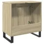 Armario de baño madera de ingeniería roble Sonoma 58x33x60 cm de , Muebles de baño - Ref: Foro24-849675, Precio: 52,34 €, Des...