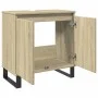 Armario de baño madera de ingeniería roble Sonoma 58x33x60 cm de , Muebles de baño - Ref: Foro24-849675, Precio: 52,34 €, Des...