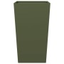 Pflanzkübel 2 Stück aus olivgrünem Stahl 45x45x75 cm von , Töpfe und Pflanzgefäße - Ref: Foro24-851101, Preis: 127,82 €, Raba...