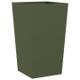 Pflanzkübel 2 Stück aus olivgrünem Stahl 45x45x75 cm von , Töpfe und Pflanzgefäße - Ref: Foro24-851101, Preis: 127,82 €, Raba...