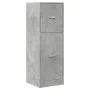 Medizinschrank aus grauem Betonholz 40x41x118 cm. von , Schließfächer und Lagerschränke - Ref: Foro24-855199, Preis: 124,45 €...