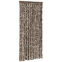 Brown and white chenille mosquito net curtain 90x220 cm by vidaXL, Mosquito nets for windows - Ref: Foro24-325452, Price: 54,...