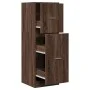 Medizinschrank aus braunem Eichenholz, 40x41x118 cm. von , Schließfächer und Lagerschränke - Ref: Foro24-855202, Preis: 79,28...