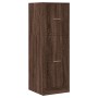 Medicine cabinet made of brown oak wood, 40x41x118 cm. by , Lockers and storage cabinets - Ref: Foro24-855202, Price: 80,37 €...