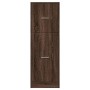 Medicine cabinet made of brown oak wood, 40x41x118 cm. by , Lockers and storage cabinets - Ref: Foro24-855202, Price: 80,37 €...