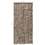 Brown and white chenille mosquito net curtain 90x220 cm by vidaXL, Mosquito nets for windows - Ref: Foro24-325452, Price: 60,...