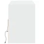 Wand-TV-Möbel mit LED-Lichtern, weiß, 130x31x45 cm. von , TV-Möbel - Ref: Foro24-852341, Preis: 91,49 €, Rabatt: %