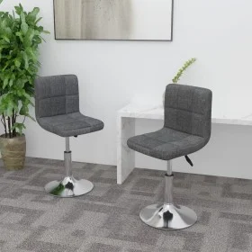 Drehstühle für Esszimmer, 2 Stück, dunkelgraues Stoff von , Essstühle - Ref: Foro24-334210, Preis: 115,80 €, Rabatt: %