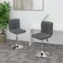 Drehstühle für Esszimmer, 2 Stück, dunkelgraues Stoff von , Essstühle - Ref: Foro24-334210, Preis: 115,80 €, Rabatt: %