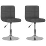 Drehstühle für Esszimmer, 2 Stück, dunkelgraues Stoff von , Essstühle - Ref: Foro24-334210, Preis: 127,68 €, Rabatt: %