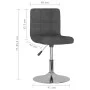 Drehstühle für Esszimmer, 2 Stück, dunkelgraues Stoff von , Essstühle - Ref: Foro24-334210, Preis: 115,80 €, Rabatt: %