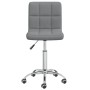 Drehbarer Bürostuhl aus hellem grauem Stoff von , Bürostühle - Ref: Foro24-334313, Preis: 102,47 €, Rabatt: %