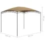 Taupe gray gazebo 3x4x2.65 m 180 g/m² by vidaXL, Tents and gazebos - Ref: Foro24-313910, Price: 170,63 €, Discount: %