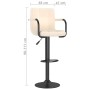 Taburetes de cocina 2 unidades tela crema von , Küchenhocker - Ref: Foro24-334637, Preis: 134,46 €, Rabatt: %