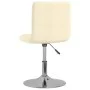 Swivel dining chairs 4 units cream fabric by , dining chairs - Ref: Foro24-3087450, Price: 191,54 €, Discount: %