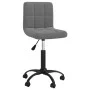 Dunkelgraues Samt-Drehstuhles für Esszimmer von , Essstühle - Ref: Foro24-3087597, Preis: 81,92 €, Rabatt: %